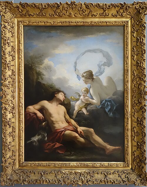 Diane et Endymion, 1750, Jean-Baptiste van Loo