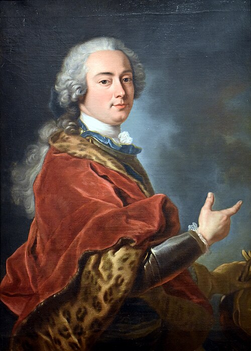 Portrait de François-Melchior Claude de Milan Forbin, 1732, Jean-Baptiste van Loo