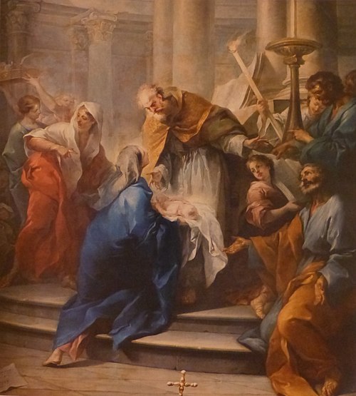 La Présentation au temple, 1725, Jean-Baptiste van Loo