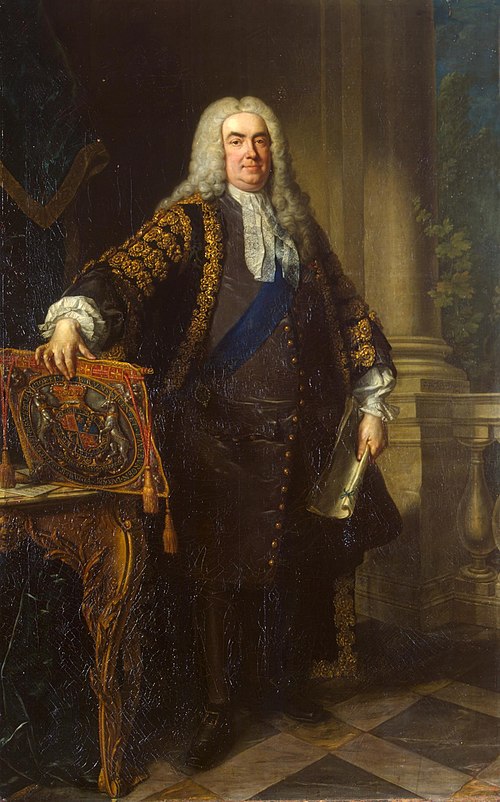Portrait of Sir Robert Walpole, 1740, Jean-Baptiste van Loo