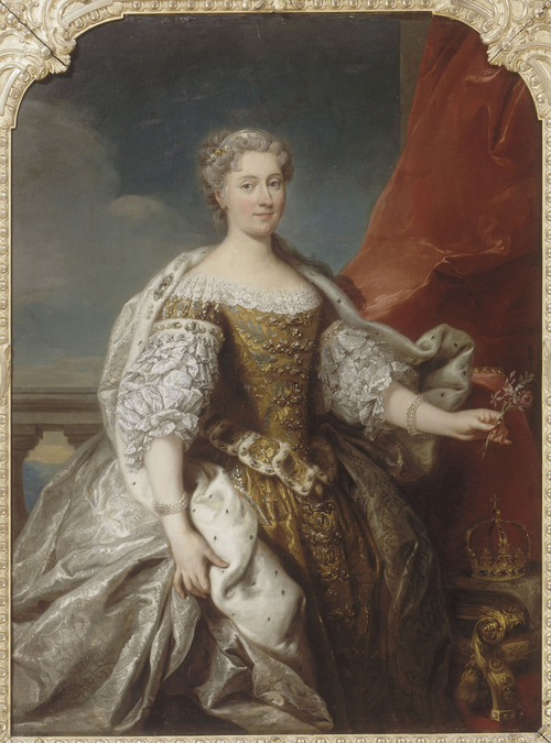 Catherine Bnin-Opalinska, reine de Pologne, 1725, Jean-Baptiste van Loo