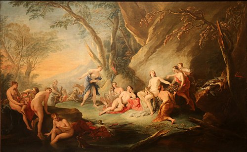 Le Bain de Diane, , Jean-Baptiste van Loo