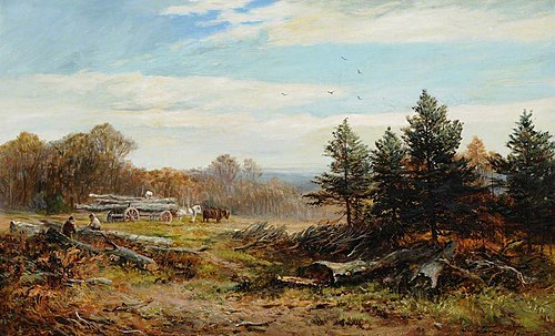Logging, 1885, George Turner