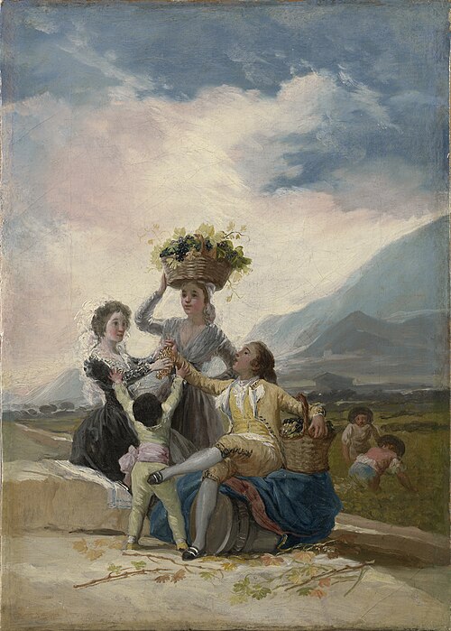 Automne, 1786, Francisco de Goya