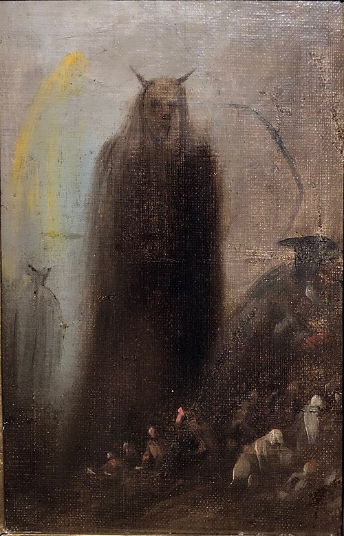 Ghostly Vision, 1801, Francisco Goya