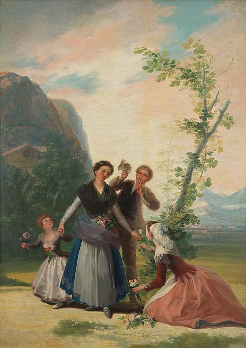 Les Fleurs, 1786, Francisco de Goya