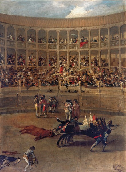 El arrastre, 1793, Francisco Goya