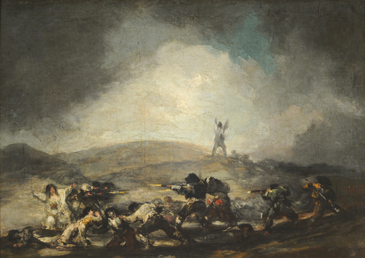 Escena de bandidos, 1810, Francisco de Goya