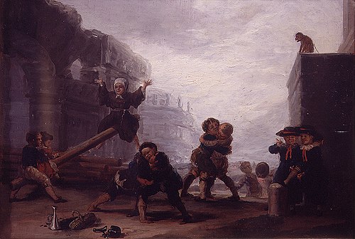 The Seesaw, 1779, Francisco Goya