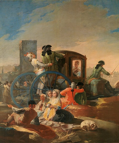 Le Marchand de vaisselle, 1778, Francisco de Goya