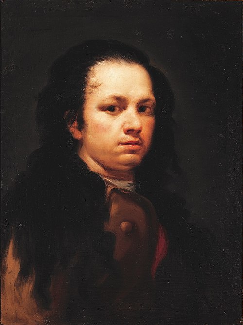 Self-portrait, 1771, Francisco Goya