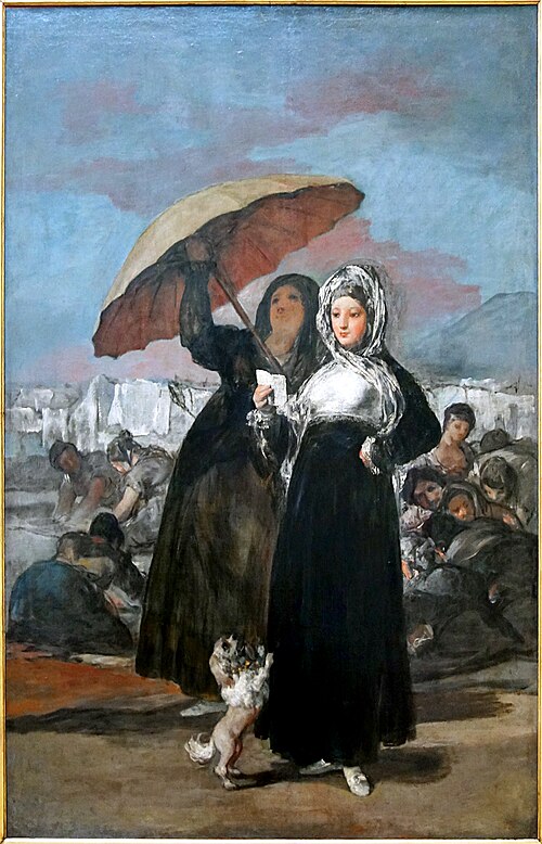 La Lettre, 1814, Francisco de Goya