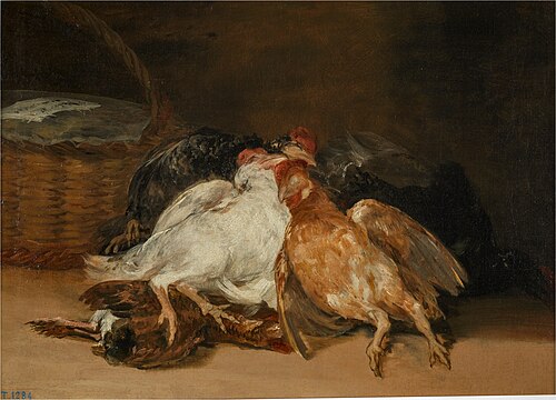 Dead Birds, 1808, Francisco de Goya