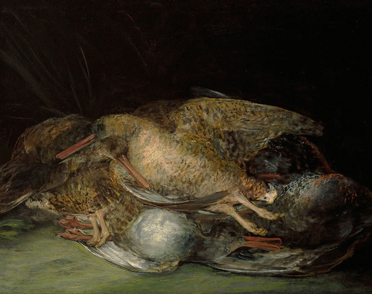 Still Life with Woodcocks, 1806, Francisco de Goya