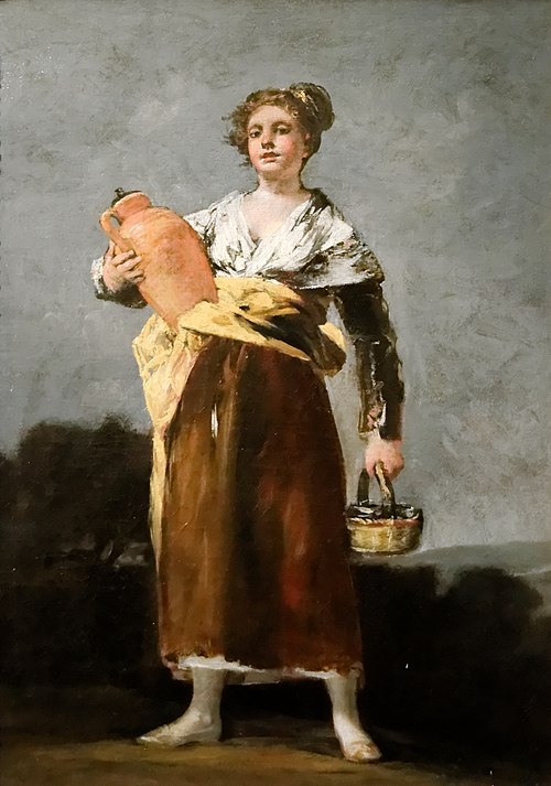 La Porteuse d'eau, 1808, Francisco de Goya