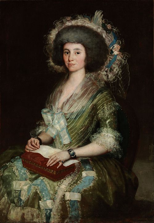Portrait of Senora Ceán Bermudez, 1785, Francisco de Goya