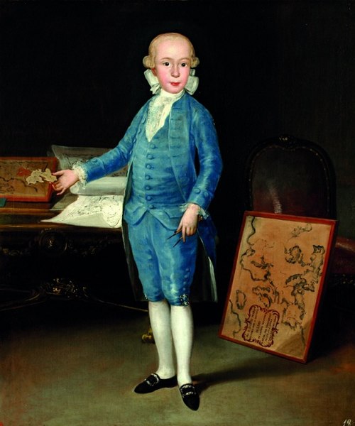 Luis María de Borbón y Vallabriga, 1783, Francisco de Goya