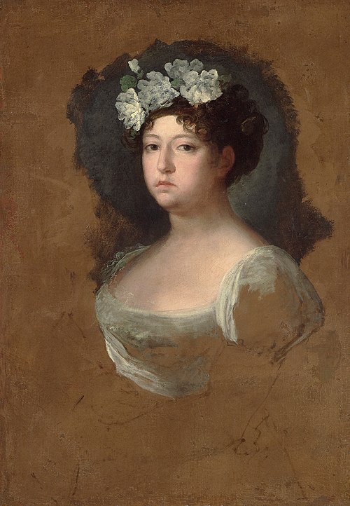 María Isabel de Braganza, 1816, Francisco de Goya