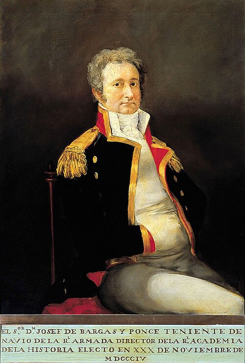 José de Vargas Ponce, 1805, Francisco Goya