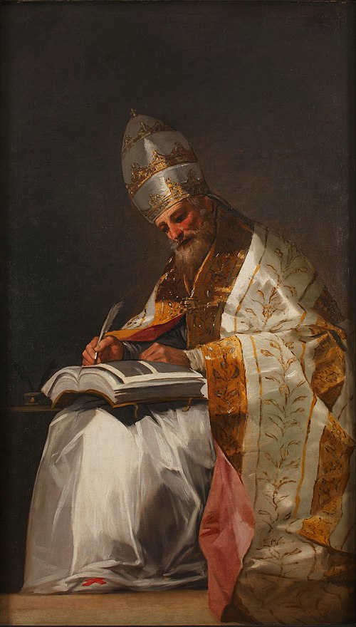 Saint Gregory the Great, Pope, 1797, Francisco de Goya
