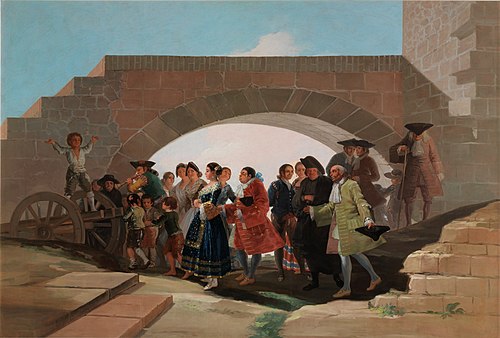 The wedding, 1791, Francisco Goya