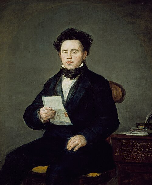 Portrait de Juan Bautista Muguiro, 1827, Francisco de Goya