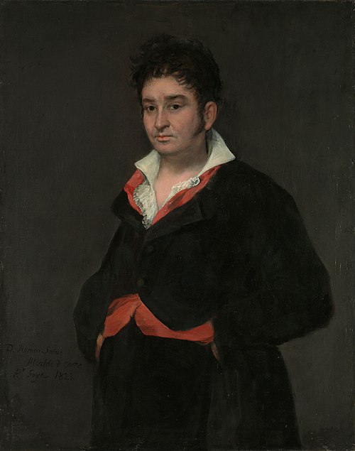 Portrait de Don Ramón Satué, 1823, Francisco de Goya