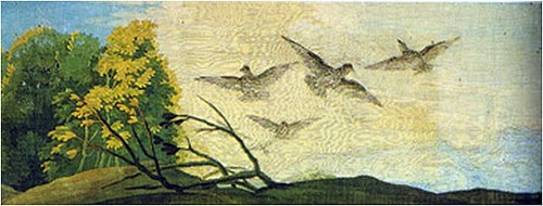 Flying birds, 1786, Francisco Goya
