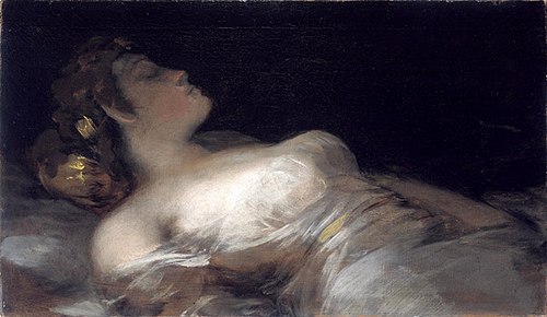 El Sueño, 1790, Francisco de Goya