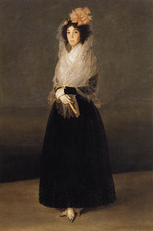 The Countess del Carpio, Marquesa de La Solana, 1793, Francisco Goya