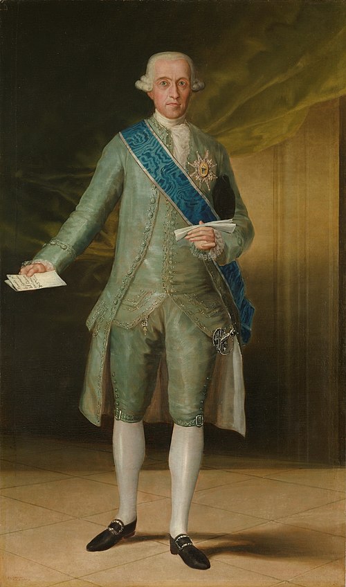 Portrait du Comte de Floridablanca, 1783, Francisco de Goya