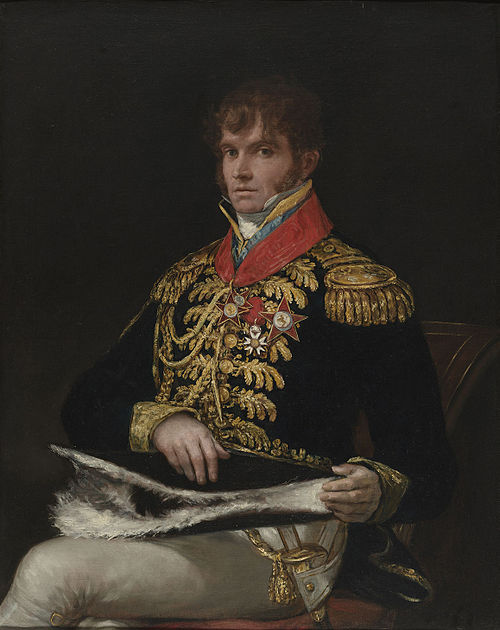 Portrait du général Nicolas Philippe Guye, 1810, Francisco de Goya