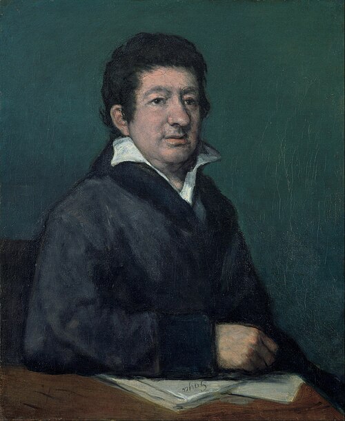 Portrait de Leandro Fernández de Moratín (1824), 1824, Francisco de Goya