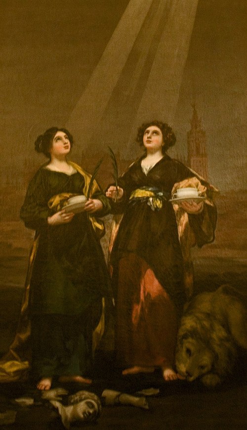 SS. Justa and Rufina, 1817, Francisco Goya
