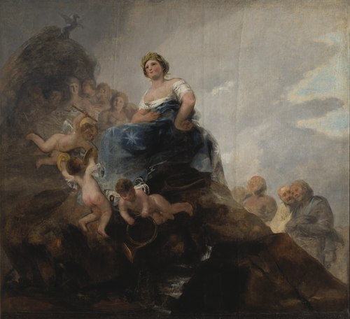 Poetry and Poets, 1808, Francisco Goya