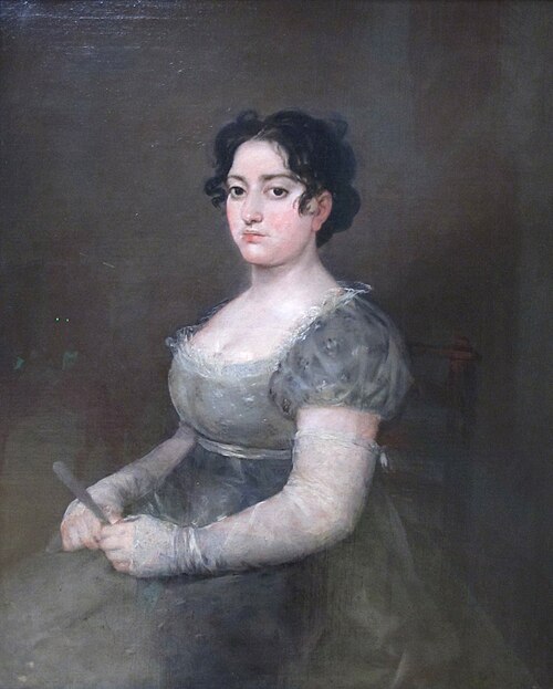 Woman with a Fan, 1805, Francisco Goya
