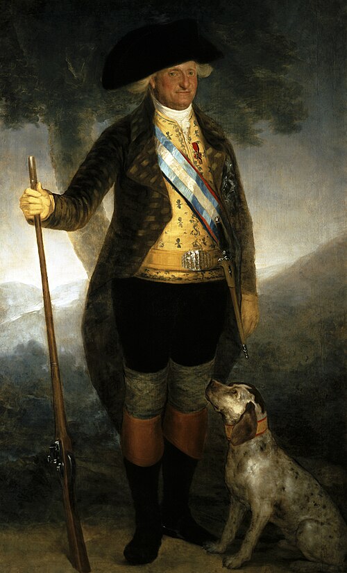 Portrait of Charles IV, King of Spain, 1790, Francisco Goya