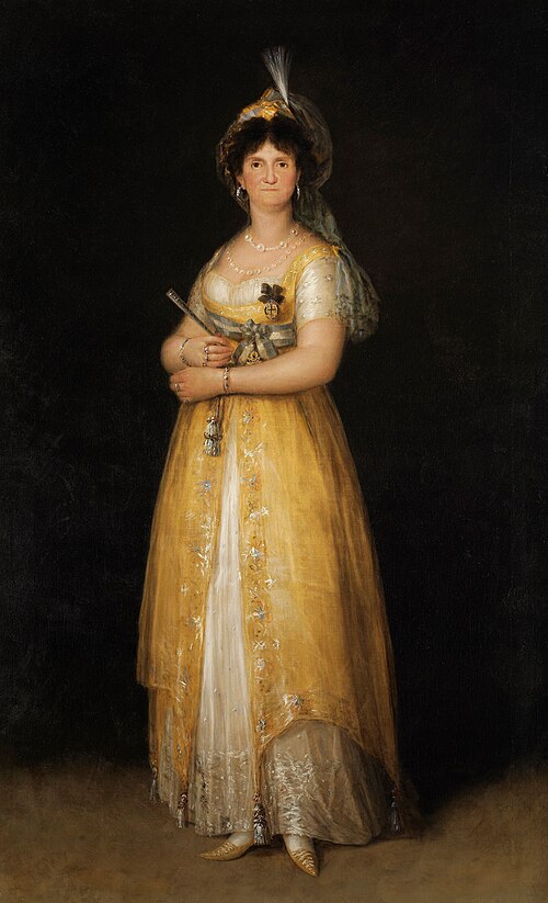 Portrait of Maria Luisa di Parma, , Francisco Goya