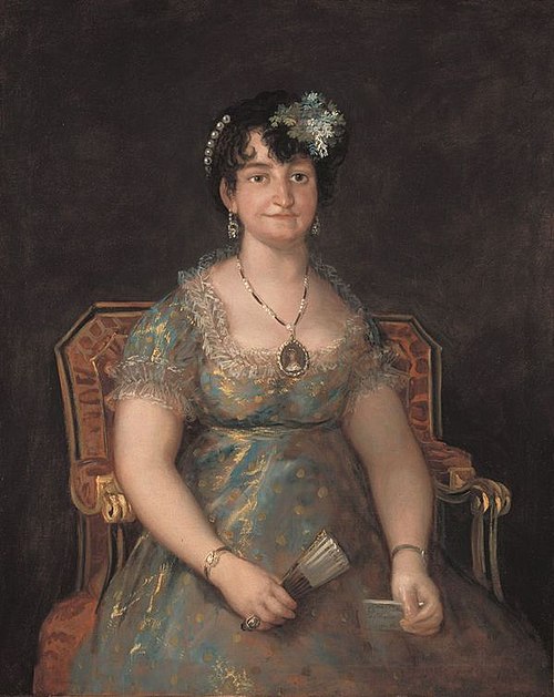 Marquesa de Caballero, 1807, Francisco de Goya