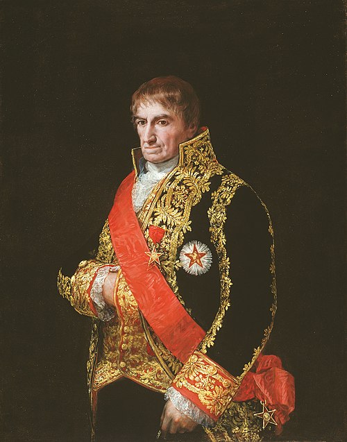 Portrait of General José Manuel Romero, 1810, Francisco de Goya