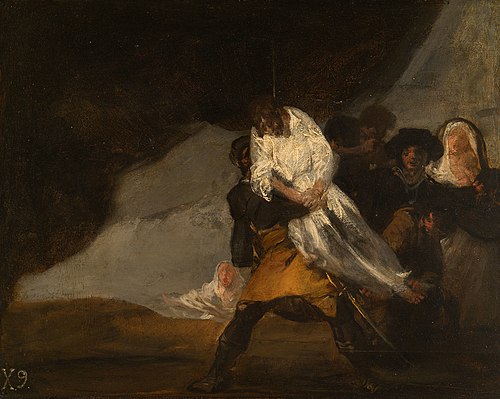 The Hanged Monk, 1810, Francisco de Goya
