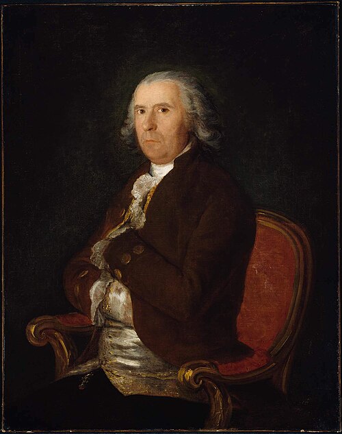 Portrait of a Man in a Brown Coat, , Francisco de Goya