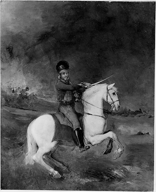 Officer on Horseback, , Francisco de Goya