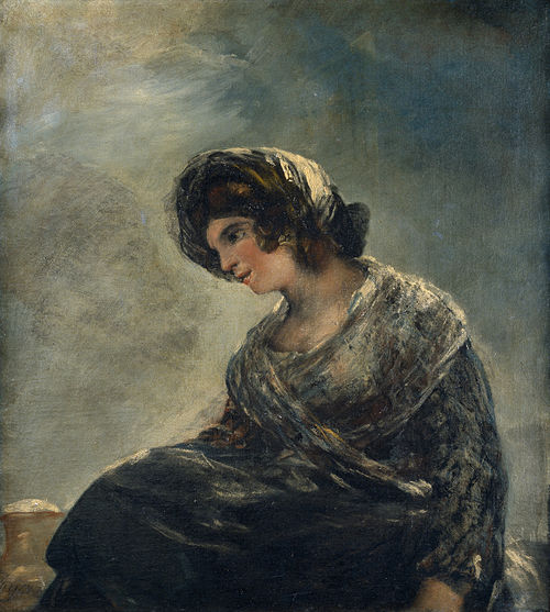 La Laitière de Bordeaux, 1827, Francisco de Goya