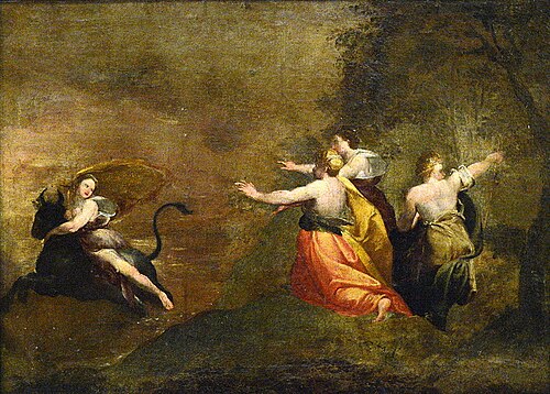 L'Enlèvement d'Europe, 1772, Francisco de Goya
