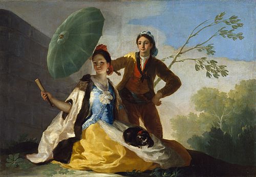Le Parasol, 1777, Francisco de Goya
