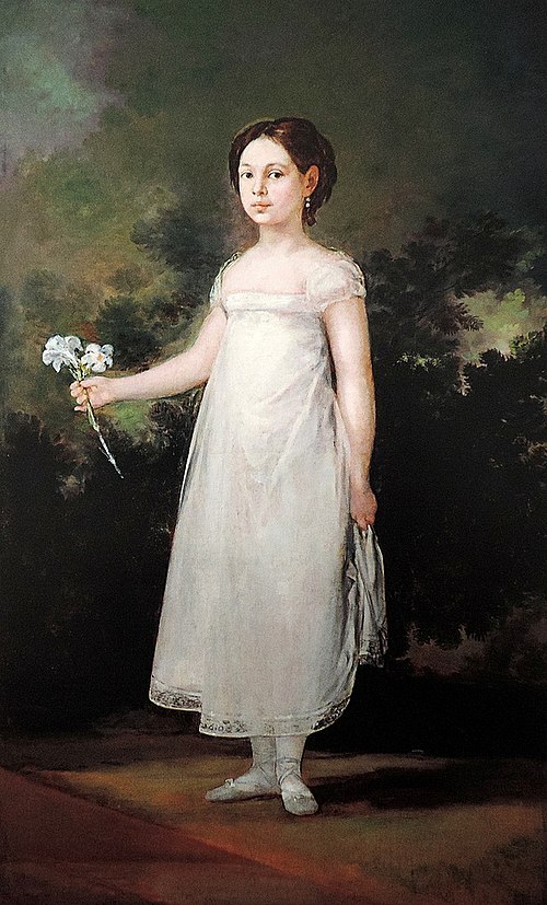Portrait of marquise de Montehermoso, 1810, Francisco de Goya