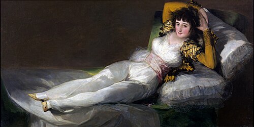 La Maja vêtue, 1800, Francisco de Goya