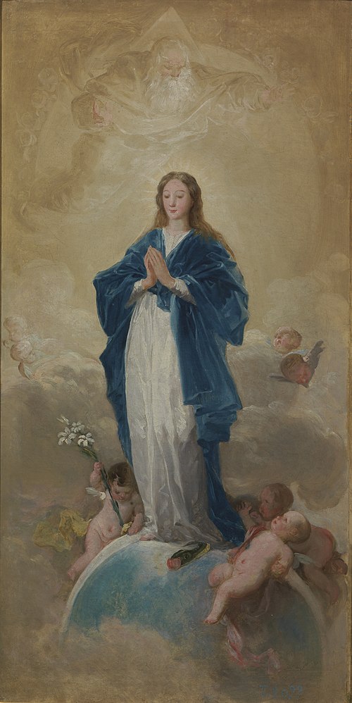 L'Immaculée Conception, 1783, Francisco de Goya