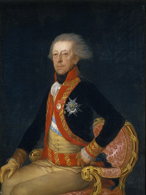 Général Antonio Ricardos, 1793, Francisco de Goya